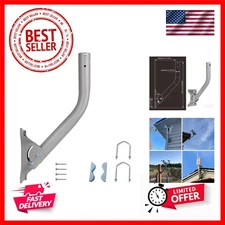 Heavy Duty Universal Adjustable Antenna Mount PoleOD 1 11/16", Length 17 1/4"...