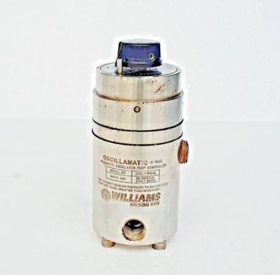 Milton Roy Williams Mk XIIA Oscillamatic Pneumatisch Oszillator Pumpe Regler #1