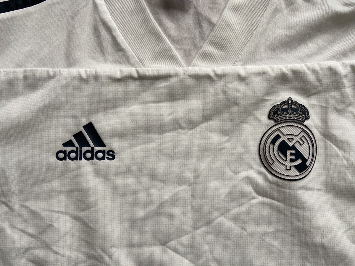 REAL MADRID 2018 2019 TRAINING SWEATSHIRT ADIDAS CW8664 sz S