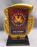 Victory Hologram Trophy Award Gold Resin Victory Hologram Trophy Award Gold Resin