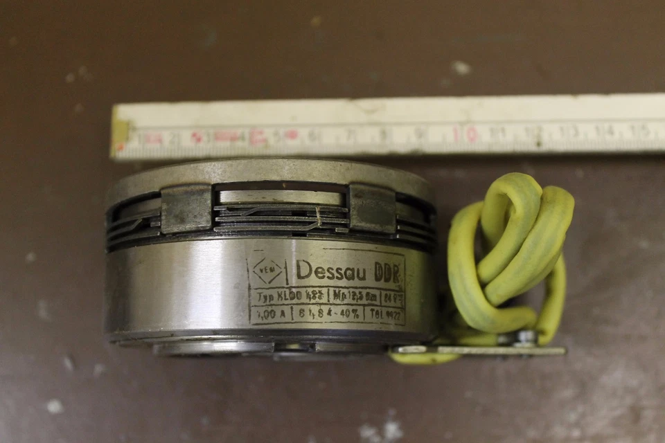 VEM Elektromagnet-Lamellenkupplung KLDO1,25 KLDO 1,25 DM Ø20 TGL 9922/03 - Bild 4 von 4