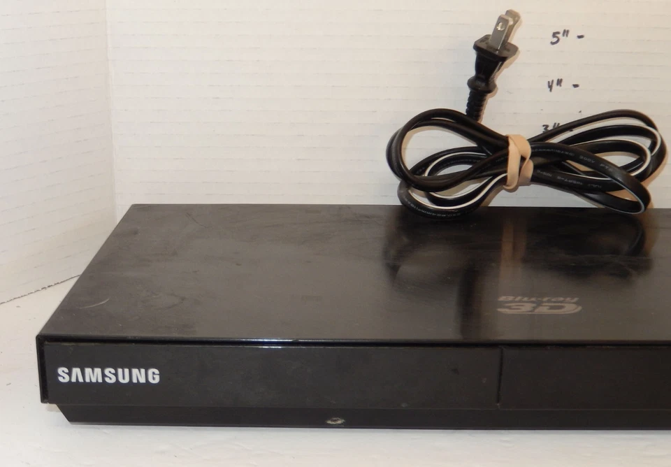 Samsung BD-E5900 1080P Blu-Ray 3D DVD Player Built in Wi-Fi APPS *NO REMOTE* Foto 2 de 4