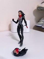 Figura de acción de seda Marvel Legends Space Venom Wave Spiderman