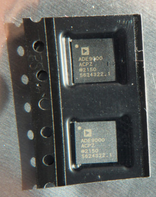 2x ADE9000ACPZ Strom- und Leistungswächter und regler  Power Quality Monitoring