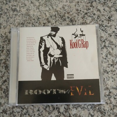 S6-91 KOOL G RAP Roots Of Evil .. PARENTAL ADVISORY .. 1998 | eBay