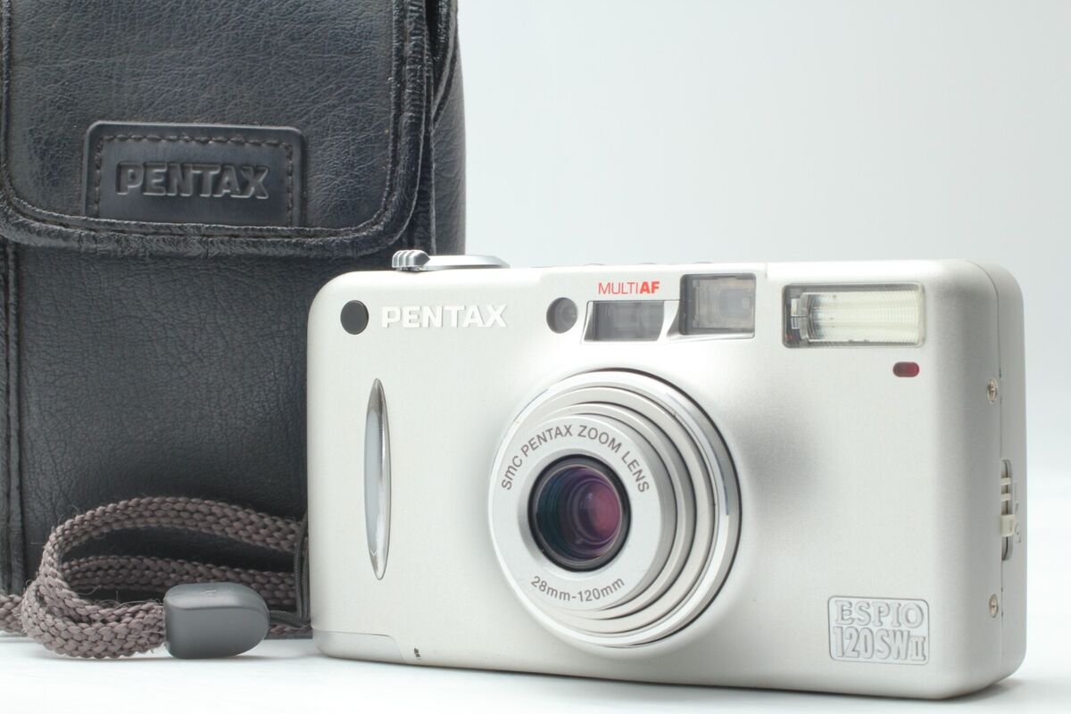 Mint+++】 Pentax Espio 120 SW II Point & Shoot 35mm Film Mint+++】 Pentax Espio 120 SW II Point & Shoot 35mm Film