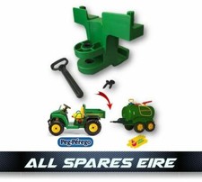 GANCIO TRAINO RIMORCHIO PEG PEREGO PER JOHN DEERE GATOR ADATTO PER ACCESSORI GIOCATTOLO ROLLY