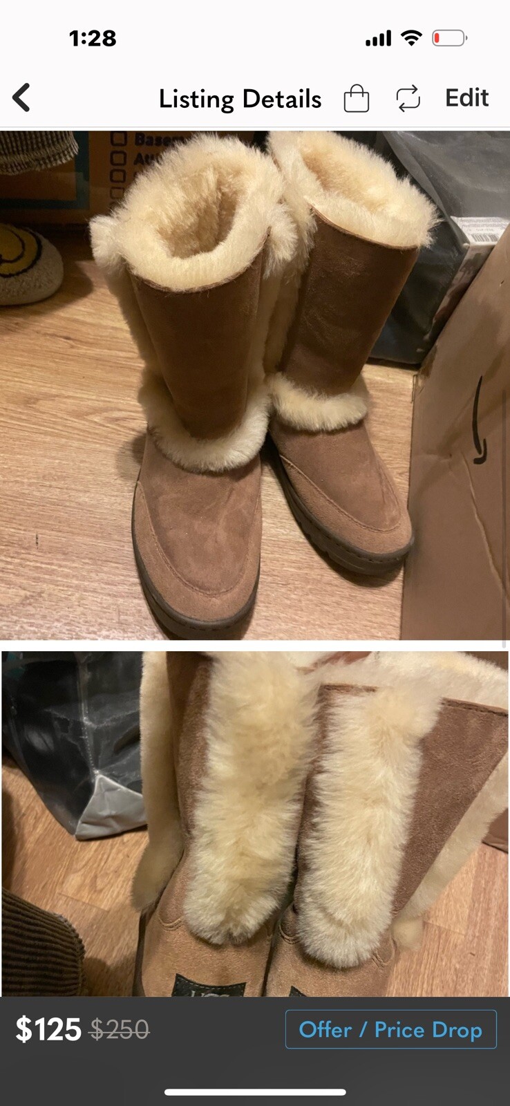 FUR UGG BOOTS - image 6