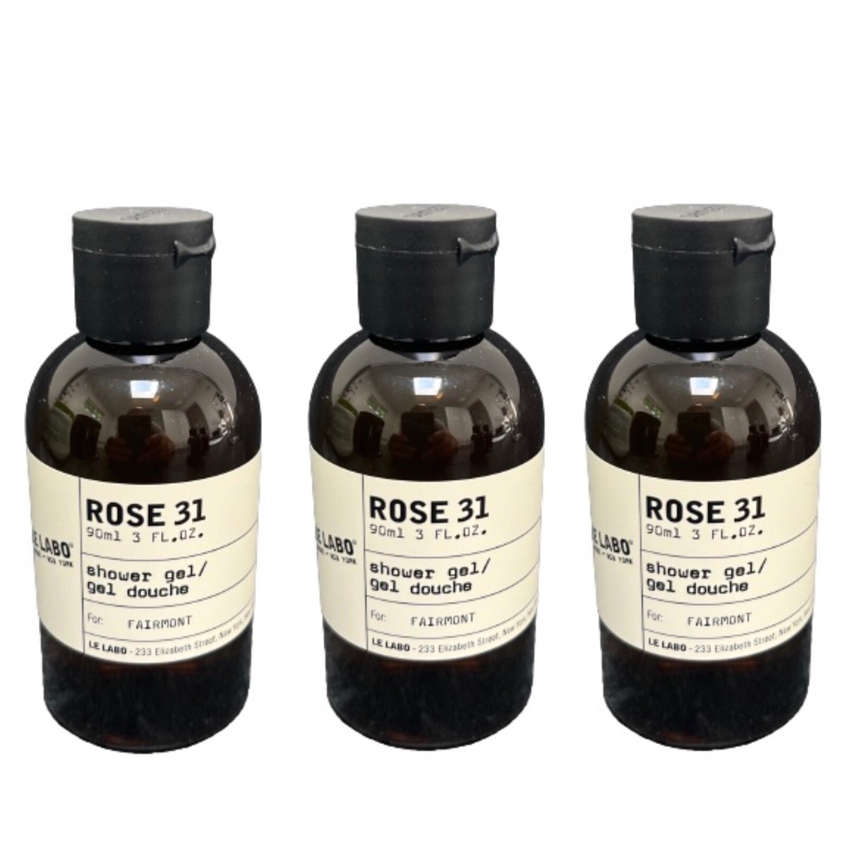 【新品未開封】LE LABO ROSE31 ローズ31 シャワージェル3本セット Le Labo Rose 31 Shower Gel 90ml (3oz) Set of 3 New | eBay