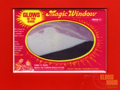 Magic Window glow in the dark vintage box art 2x3'' fridge/locker magnet Wham-O