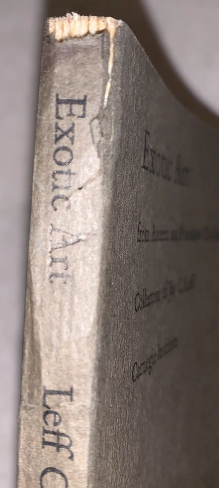 SIGNED, EXOTIC ART, ANCIENT & PRIMITIVE, JAY C LEFF, CARNEGIE INSTITUTE, 1959 - Image 2 of 4