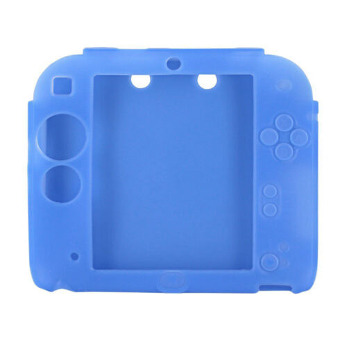 1/2 Pack Protective Soft Silicone Rubber Gel Skin Case Cover for Nintendo 2DS - Picture 18 of 41