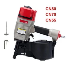 Pneumatic Roll Nail Gun Siding Coil Nailer Gun Air Nail Gun CN55 CN70 CN80