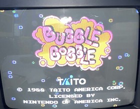 Bubble Bobble for Original Nintendo NES System Console **TESTED & AUTHENTIC**