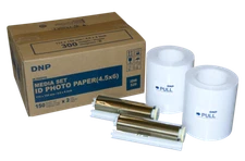 IDW520 Photo Printer Media - 4.5 x 6 - 300 prints - IDW52045x6