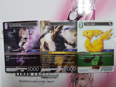 Final Fantasy TCG Opus V (001-148)  - YOU PICK FROM LIST!