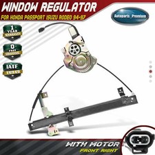 Power Window Regulator W Motor For Honda Passport Isuzu Rodeo 94-97 Front Right Power Window Regulator W Motor For Honda Passport Isuzu Rodeo 94-97 Front Right