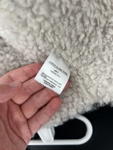 Ludovic de Saint Sernin Open-Front Cropped Lammfelljacke - Bild 5 von 6