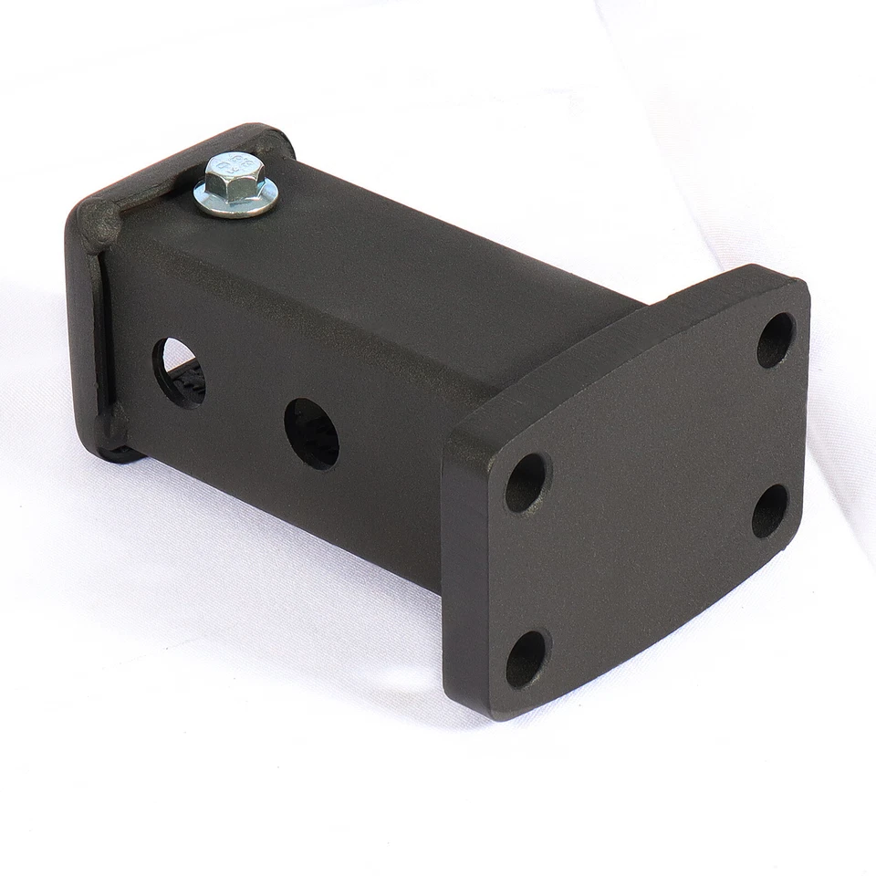 NEW Universal 2" Bolt On Receiver Tube Trailer Hitch Receiver Adapter For Truck Foto 2 de 4