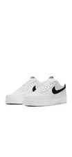 SCARPE NIKE AIR FORCE 1 '07 AN20 LOW BASSE UOMO CT2302 100 BIANCO NERO ORIGINALI