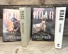 ROAR (SIGNED) CORA CARMACH HARDCOVER FIRST EDITION & RAGE (Unsigned) 1ST 1ST