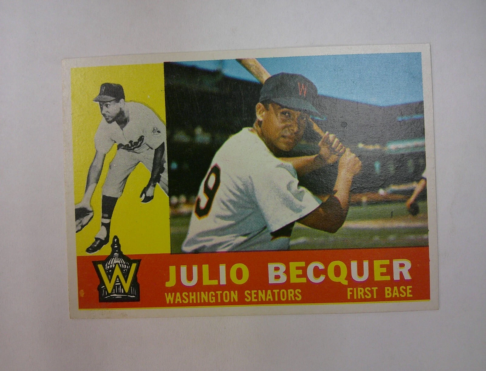 1960 Topps - Julio Becquer #271 - MINT - PACK FRESH 🔥