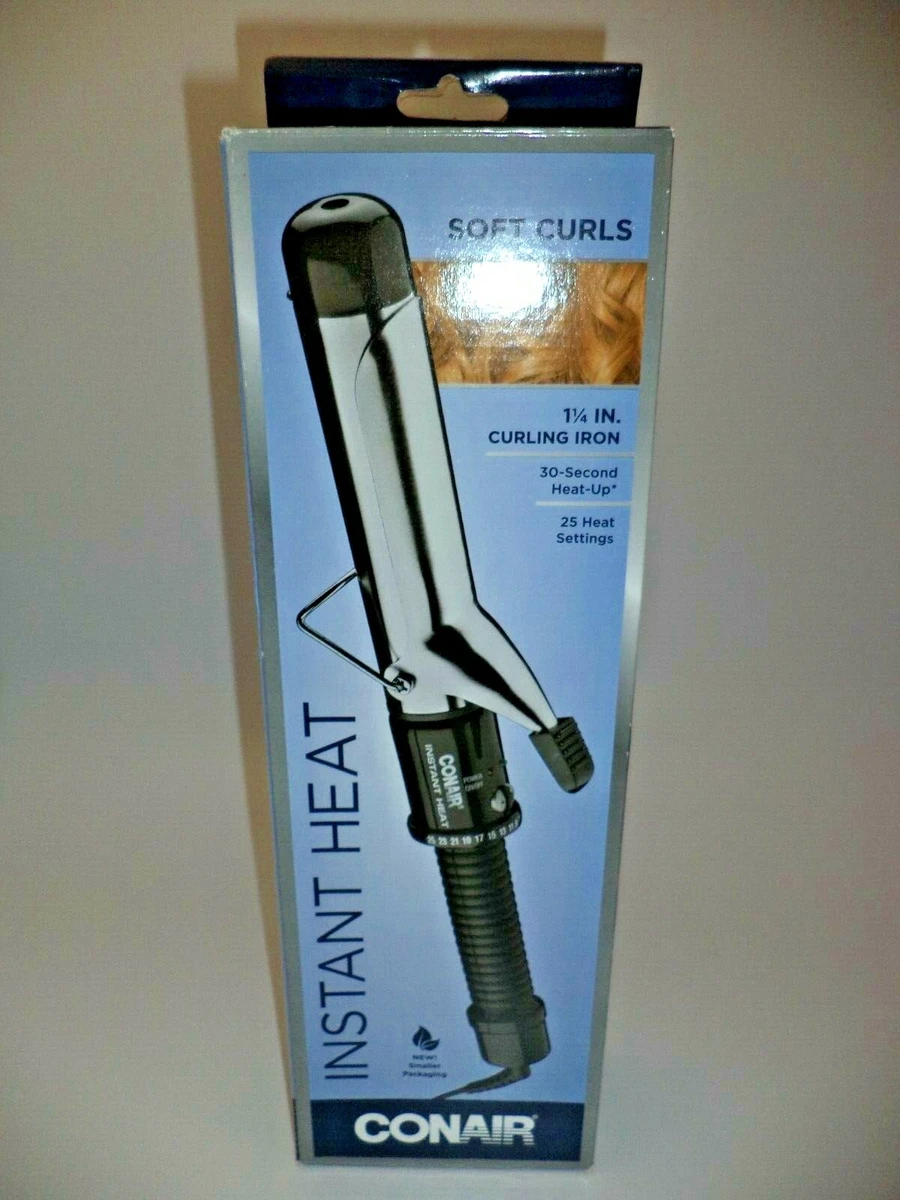 Conair instant heat 2025 curling iron heat settings