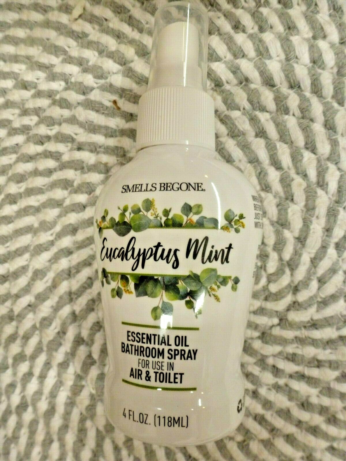 SMELLS BEGONEU PICK 1 FROM 7 SCENTSESSENTIAL OILBATHROOM ODOR SPRAY 4 OZ eBay