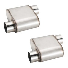 A Pair Of Muffler 3 Offset In 3 Offset Out Moderate Sound Original Color