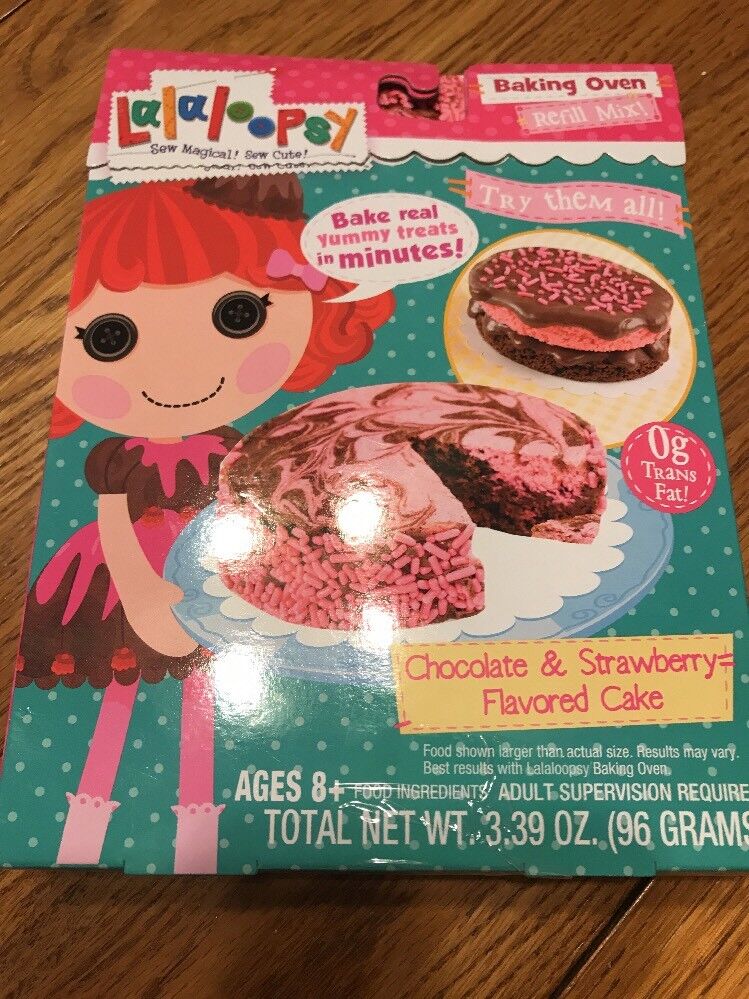 Lalaloopsy Baking Oven Mix- Chocolate & Strawberry Cake Ships N 24h