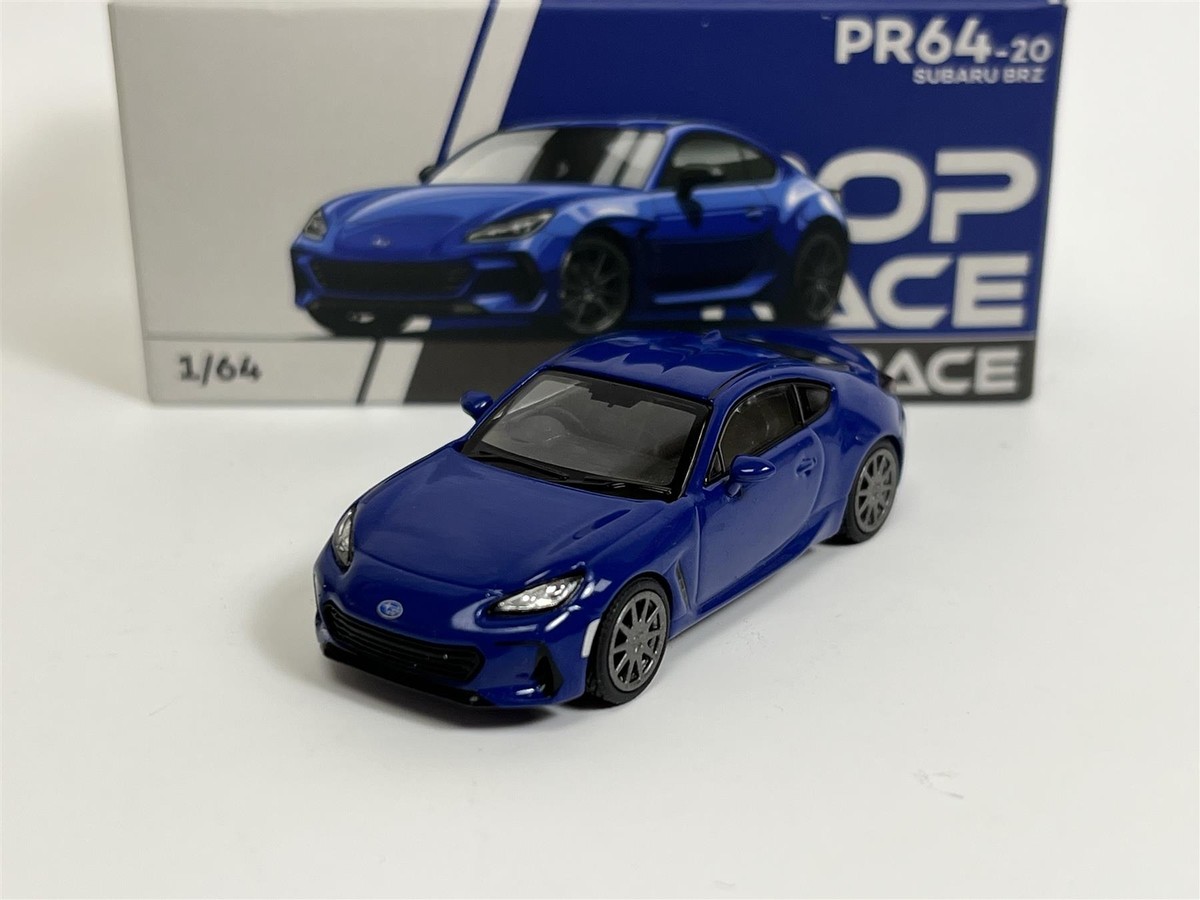 Subaru BRZ Sapphire Blue 1:64 Scale Pop Race PR640020 | eBay