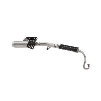 Honda CT125 MONSTER Full Exhaust Muffler Stainless Polish 01810