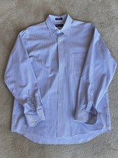 CHAPS - Men’s Classic Fit Button-Up Dress Shirt Size 34 x 35