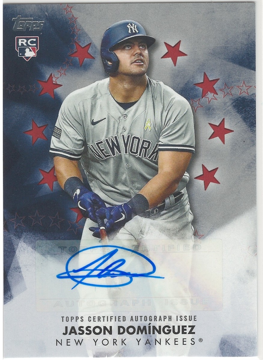 2024 Topps Baseball Stars Autographs Red #BSAJAS Jasson Dominguez 