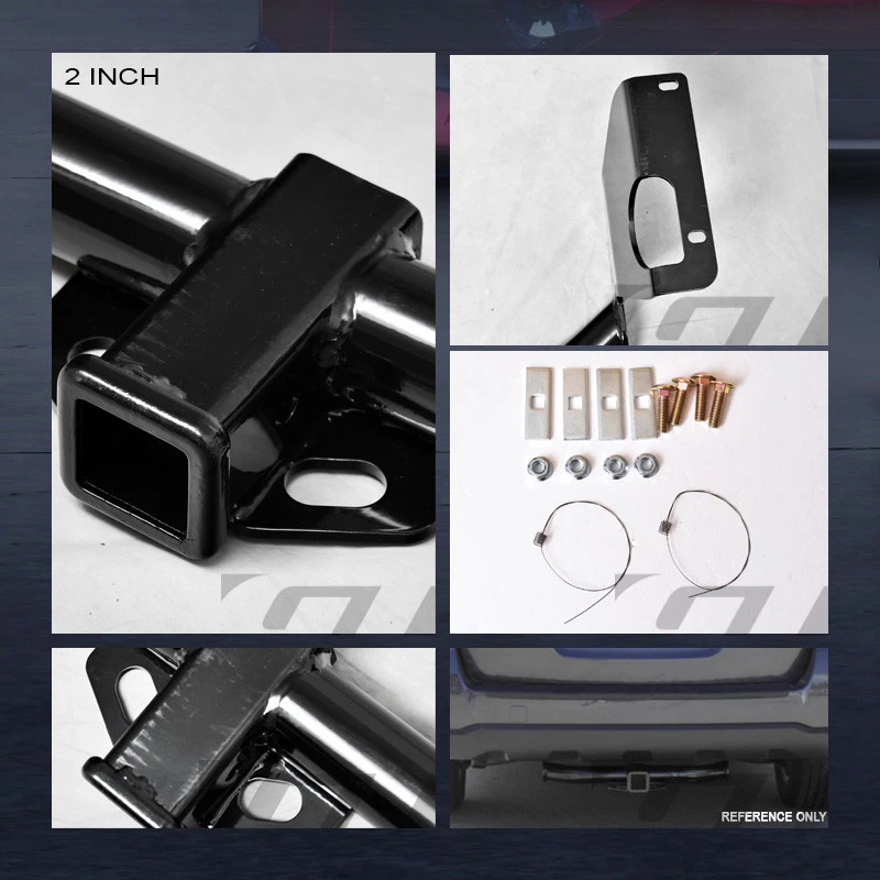 For 2010-2013 Subaru Outback Class 3 Trailer Hitch 2" Receiver Bumper Towing Kit - Image 3 of 3