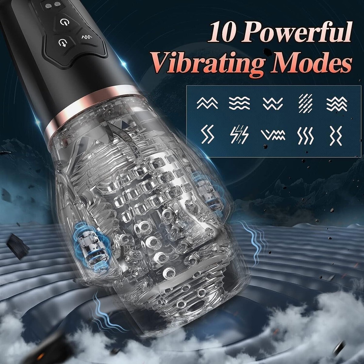 Automatic Sucking Male Masturbation Cup Blowjob Machine Handsfree Stroker  Toy | eBay