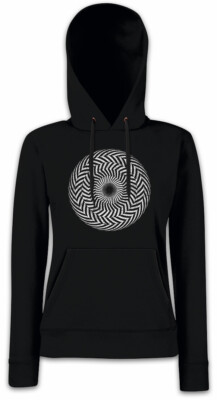 HYPNO CIRCLE III Damen Hoodie Sweatshirt Labyrinth Mystic Hypnotic Spiral