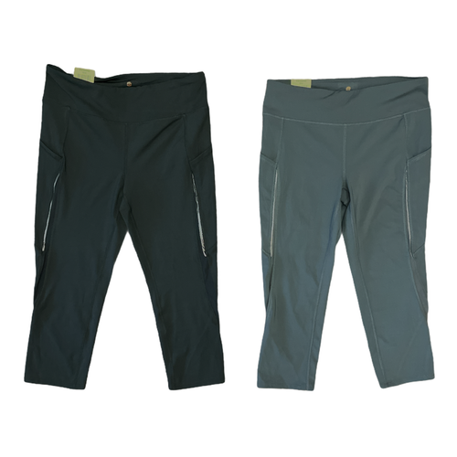 High Rise Active Capri Leggings w 
