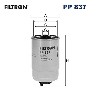 Filtron PP837 Kraftstofffilter FüR VW Audi Seat Fiat Peugeot Renault Ford Opel-image