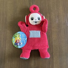 Vintage 1999 Teletubbies Bath Buddies Wash Mitt Red Po Collectible