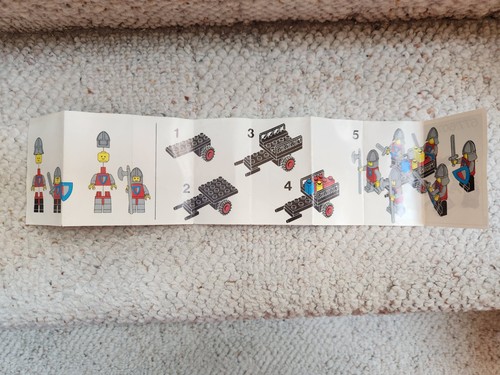 Vintage Lego 677/6077 Ritterprozessionsburg Set komplett mit Anleitung!! No Box - Bild 14 von 16