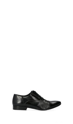 Mario Bruni String Herren schwarz Naturleder 55357
