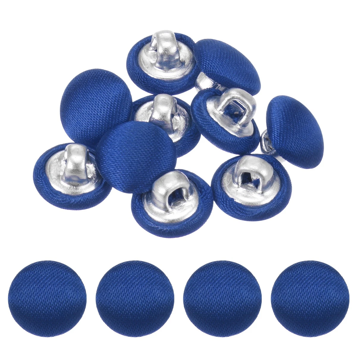 WedDecor 15mm Lucido Blu Scuro Bottoni Automatici Grande 4