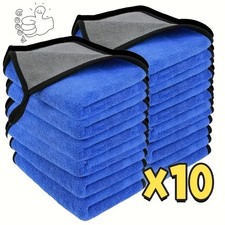 1/6p Microfiber Cleaning Cloth Car Wash Towel Drying Rag Car Polishing Detailing