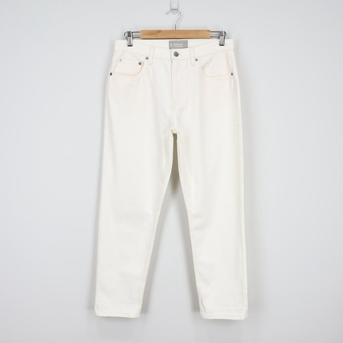 NWOT Everlane The Super Soft Relaxed Straight Leg Summer Jean In Bone Size 29 - Picture 3 of 9