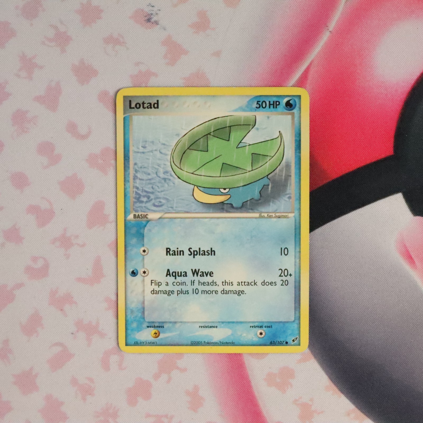 Lotad - Deoxys 63/107 - Lightly Played - Pokemon Vintage Card