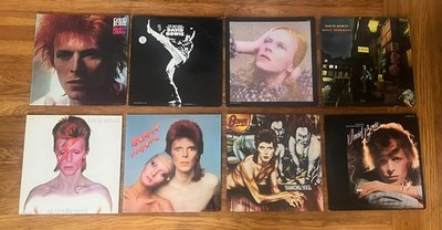 Lot of 19 David Bowie records EX & NM  LP Ziggy Stardust Space Oddity Heroes Low