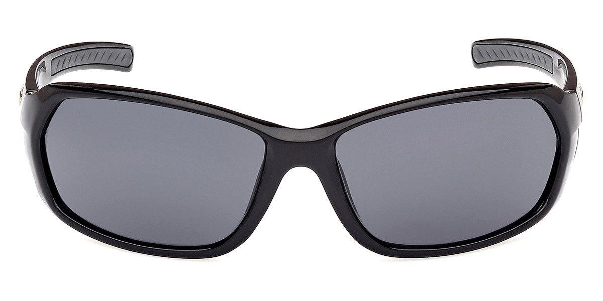 Harley Davidson HD0913X Sunglasses Shiny Black Smoke 63mm  display picture 2