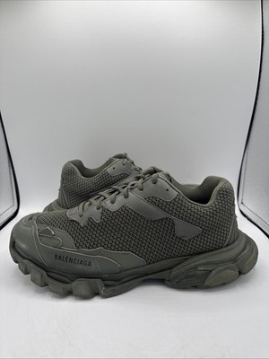 Size 12  - Balenciaga Track.3 Sneaker Khaki- 700875-W3RF1-3210
