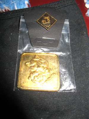 Boy Scouts Tiger Cub Pin & Medallion 2 items